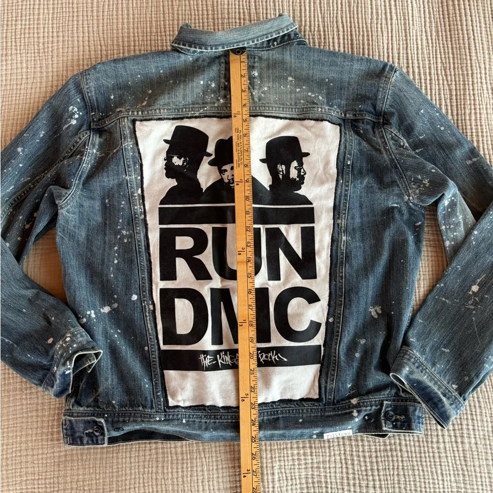 Reworked Vintage Denim Jacket - Picture 10 of 10